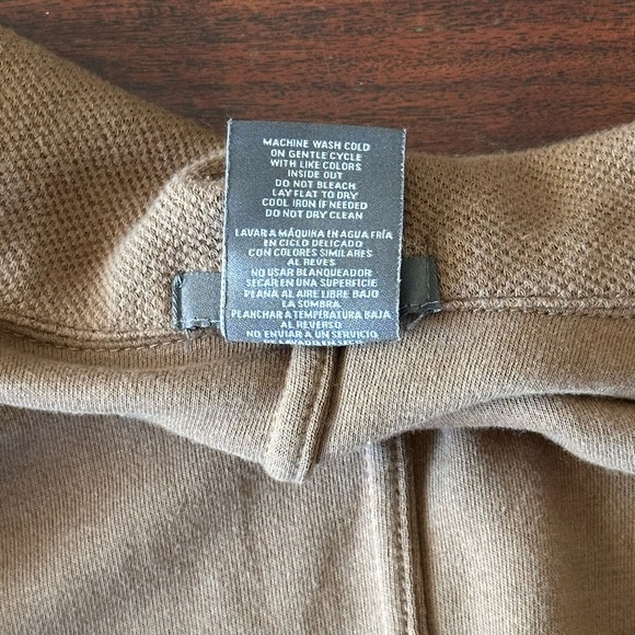 Matty M Camel Brown Knit Blazer Jacket – Size XL - Picture 5 of 7